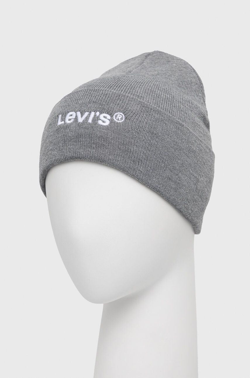 Levi's Čepice šedá barva D5548.0005-55 - Pepit.cz