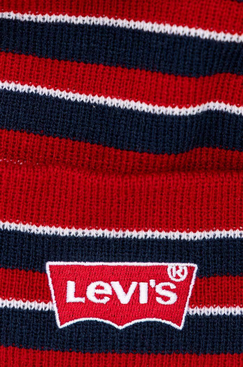 Levi's Čepice a dětské rukavice tmavomodrá barva - Pepit.cz