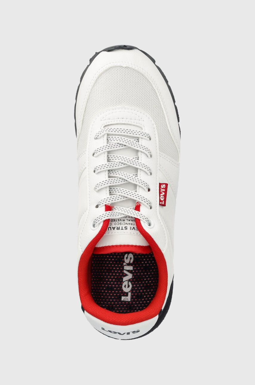 Levi's Dětské sneakers boty bílá barva - Pepit.cz