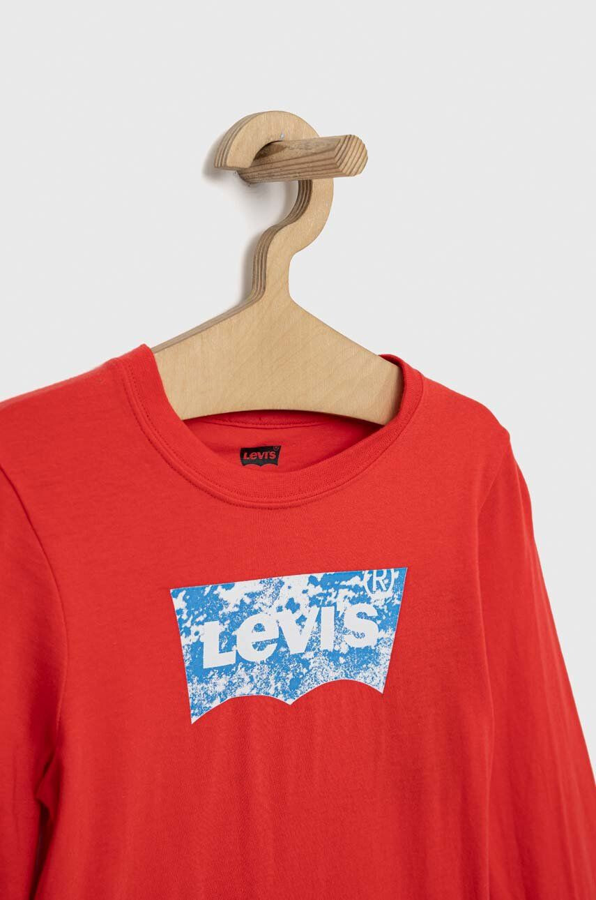 Levi's Dětská bavlněná košile s dlouhým rukávem - Pepit.cz