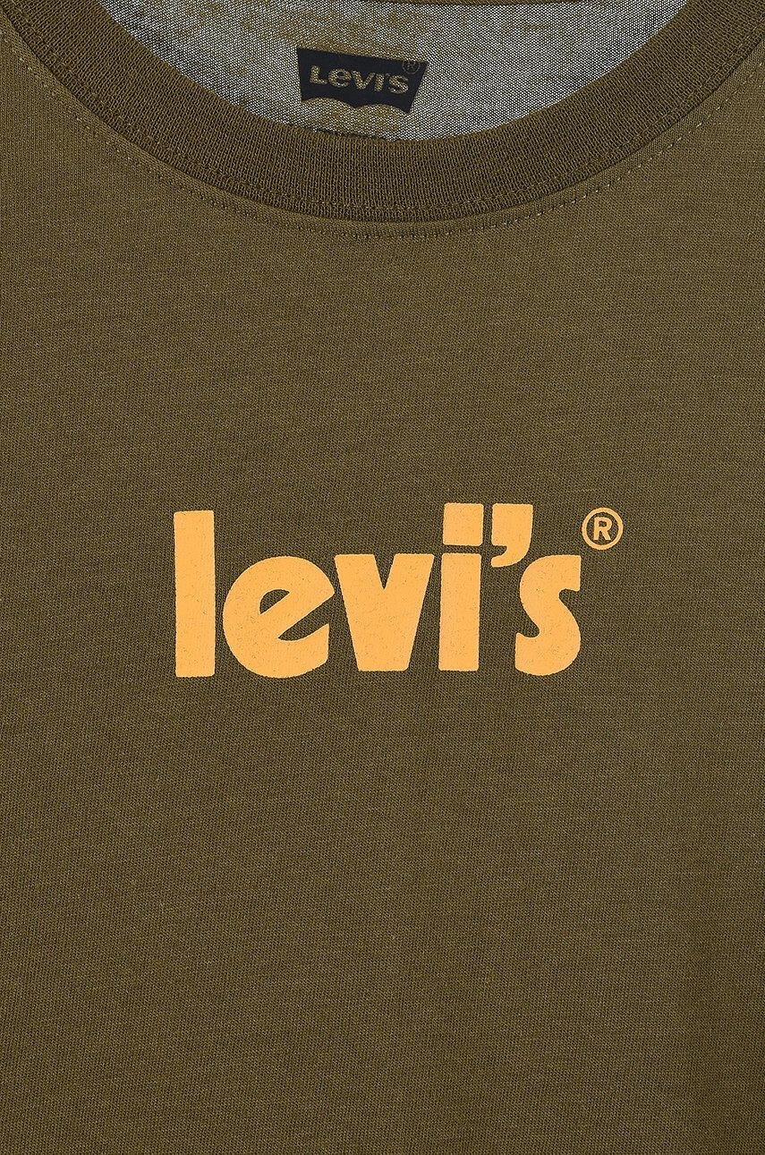 Levi's Dětská bavlněná košile s dlouhým rukávem - Pepit.cz