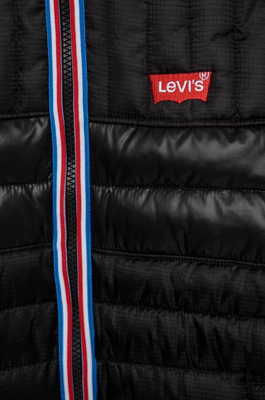 Levi's Dětská bunda černá barva - Pepit.cz