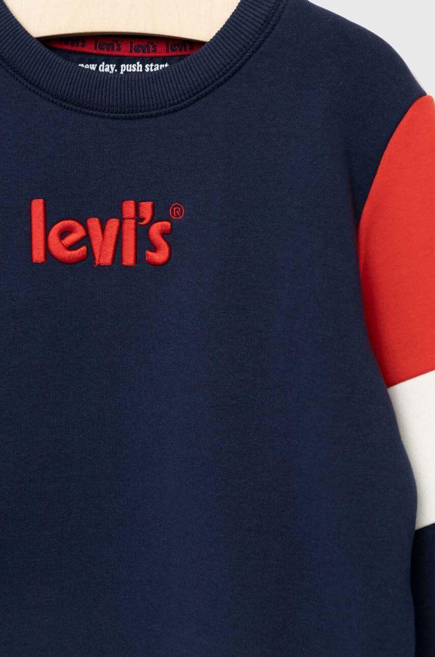 Levi's Dětská mikina tmavomodrá barva vzorovaná - Pepit.cz