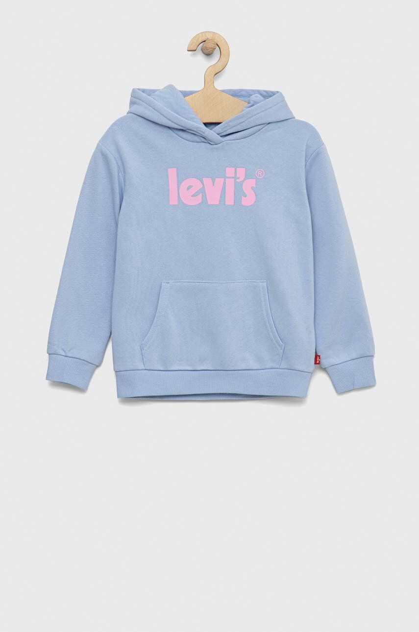 Levi's Dětská mikina s kapucí s potiskem - Pepit.cz