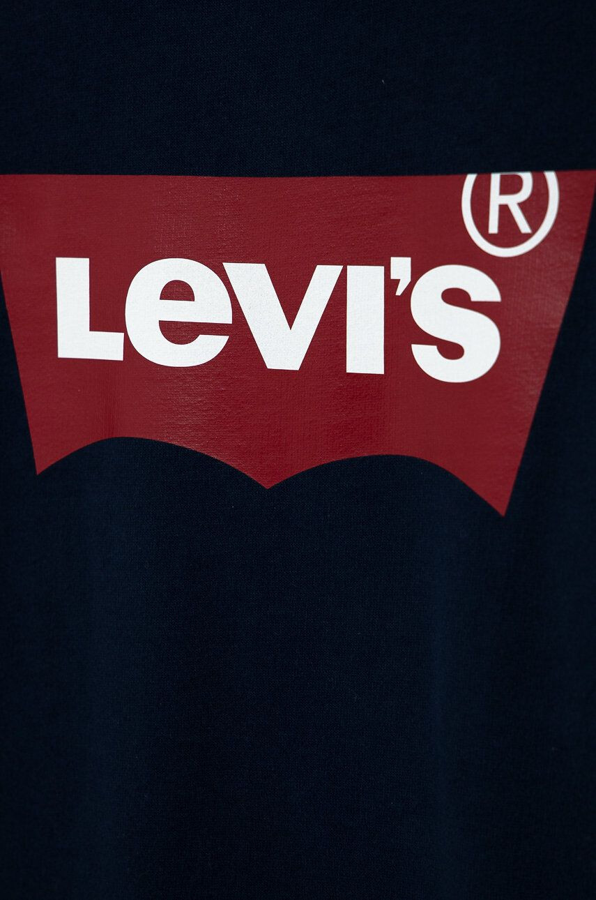 Levi's Dětská mikina tmavomodrá barva s potiskem - Pepit.cz