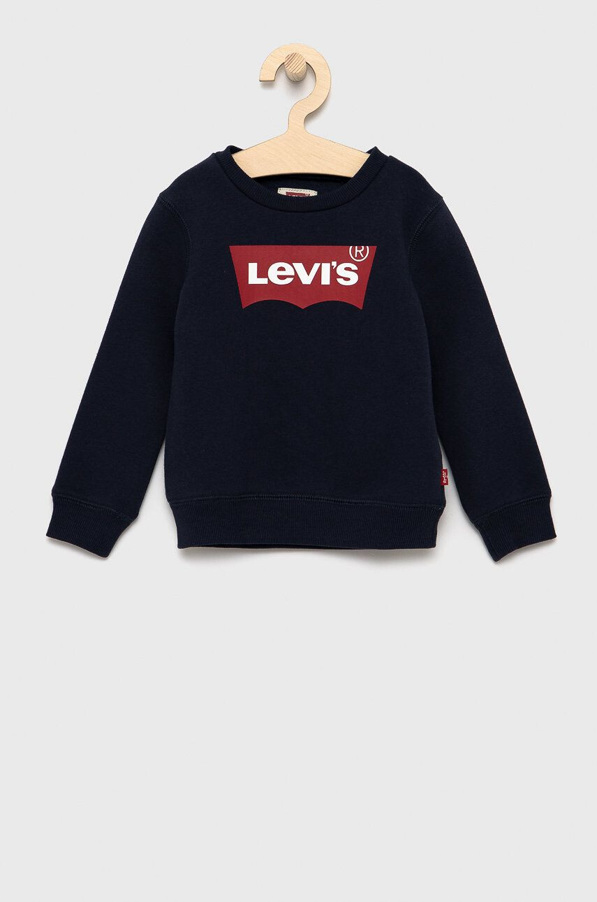 Levi's Dětská mikina tmavomodrá barva s potiskem - Pepit.cz