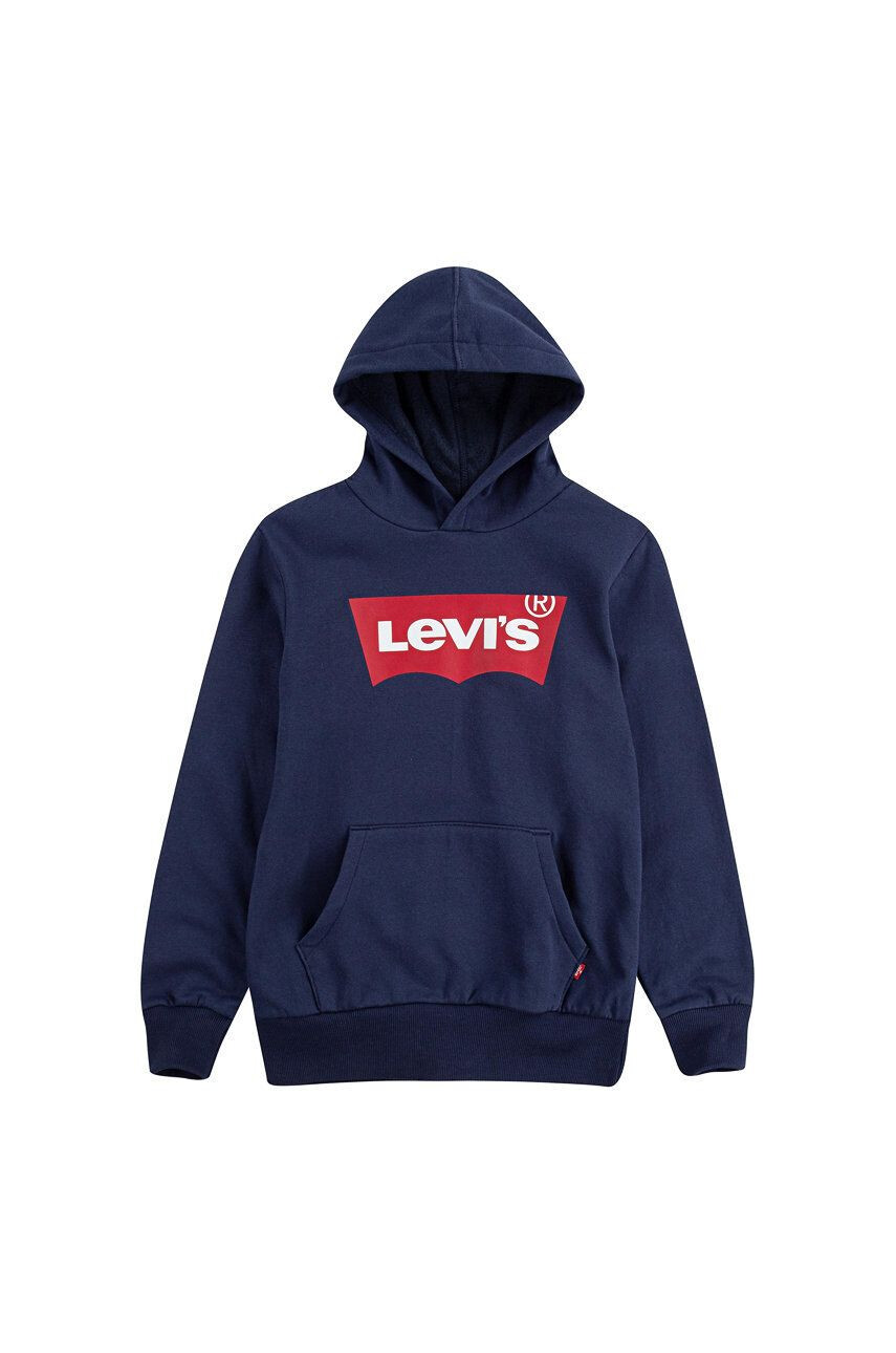 Levi's Dětská mikina tmavomodrá barva s potiskem - Pepit.cz