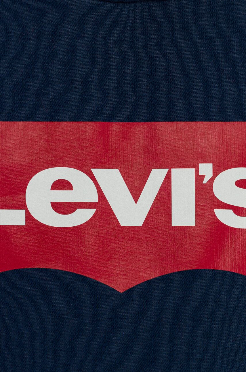 Levi's Dětská mikina tmavomodrá barva s potiskem - Pepit.cz