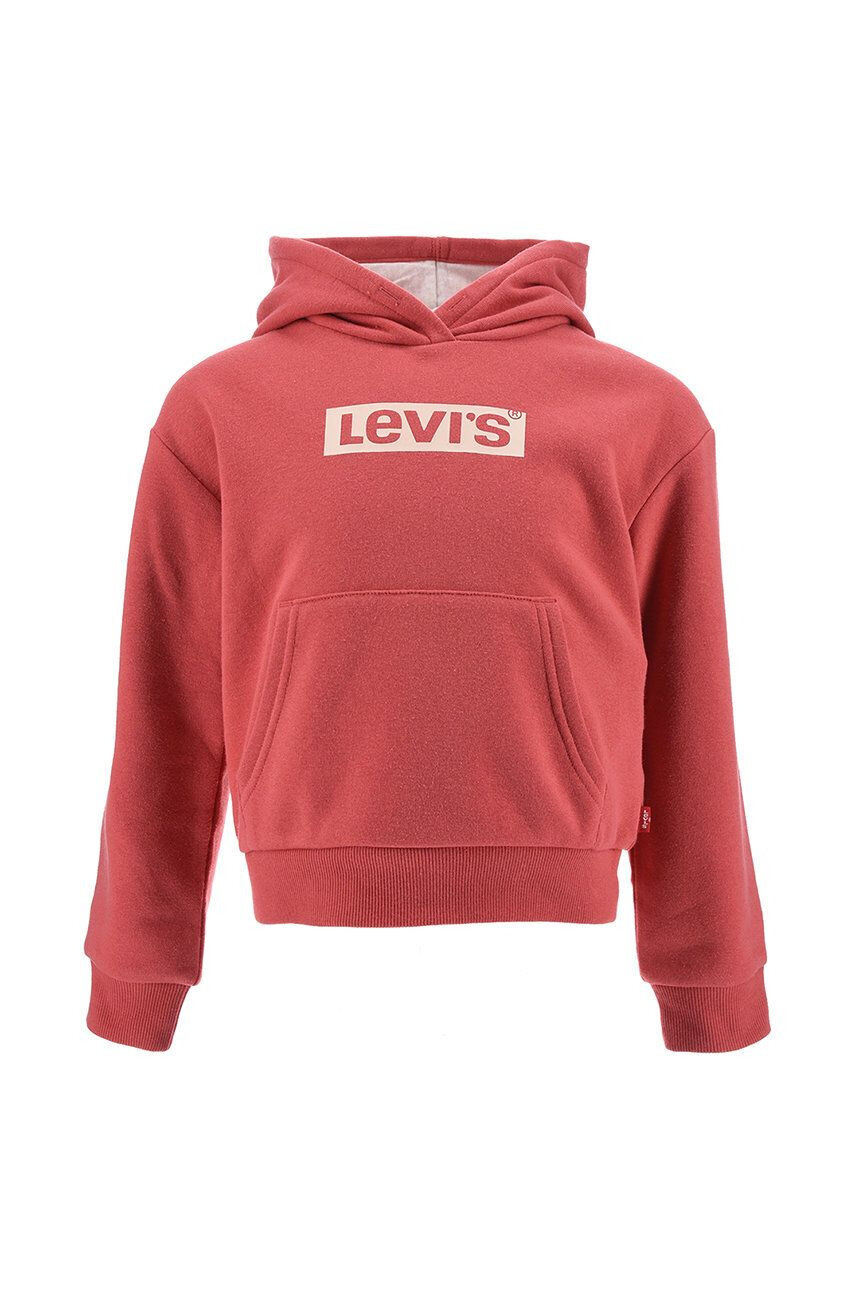 Levi's Dětská mikina s kapucí s potiskem - Pepit.cz