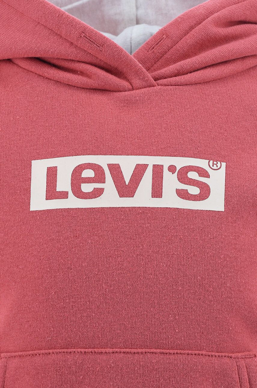 Levi's Dětská mikina s kapucí s potiskem - Pepit.cz