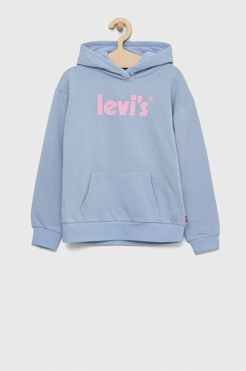 Levi's Dětská mikina s kapucí s potiskem - Pepit.cz