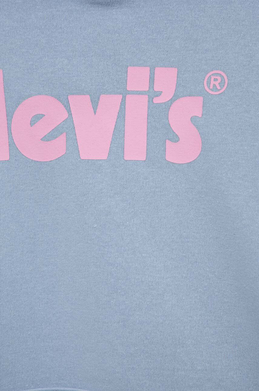 Levi's Dětská mikina s kapucí s potiskem - Pepit.cz