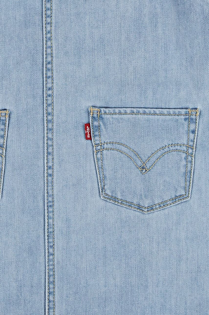 Levi's Dětská riflová sukně mini jednoduchý - Pepit.cz