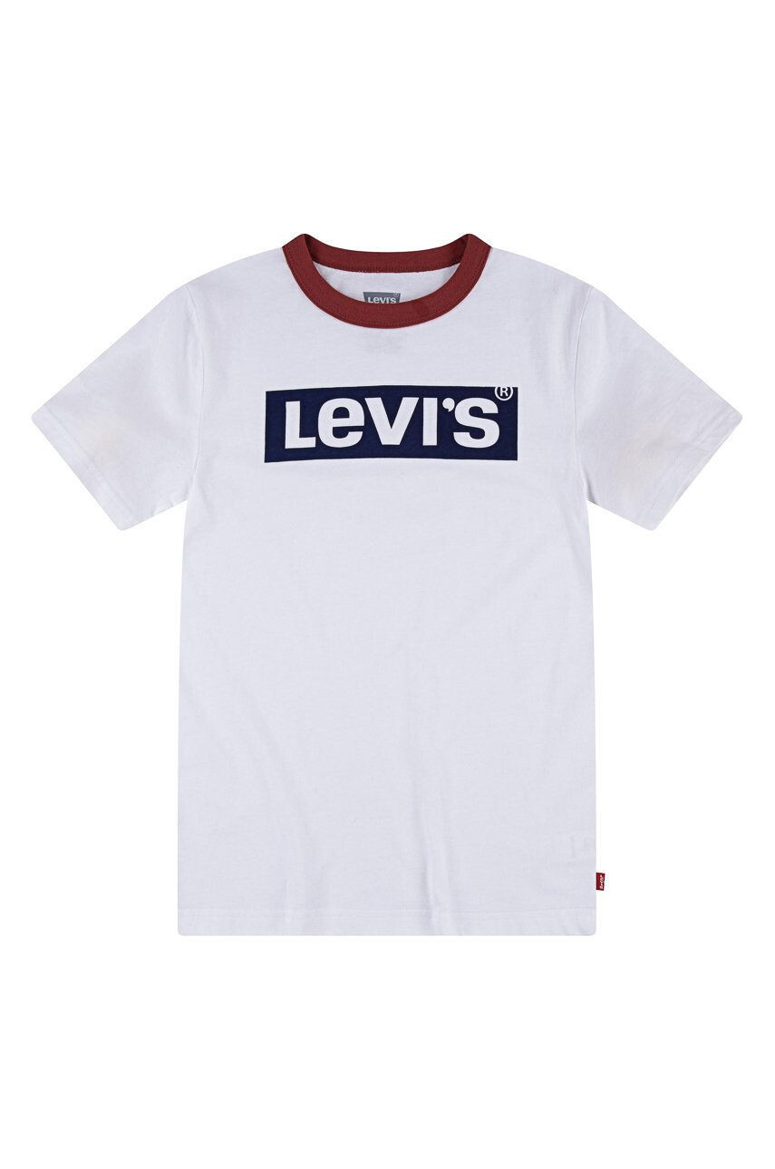 Levi's Dětské bavlněné tričko tmavomodrá barva - Pepit.cz