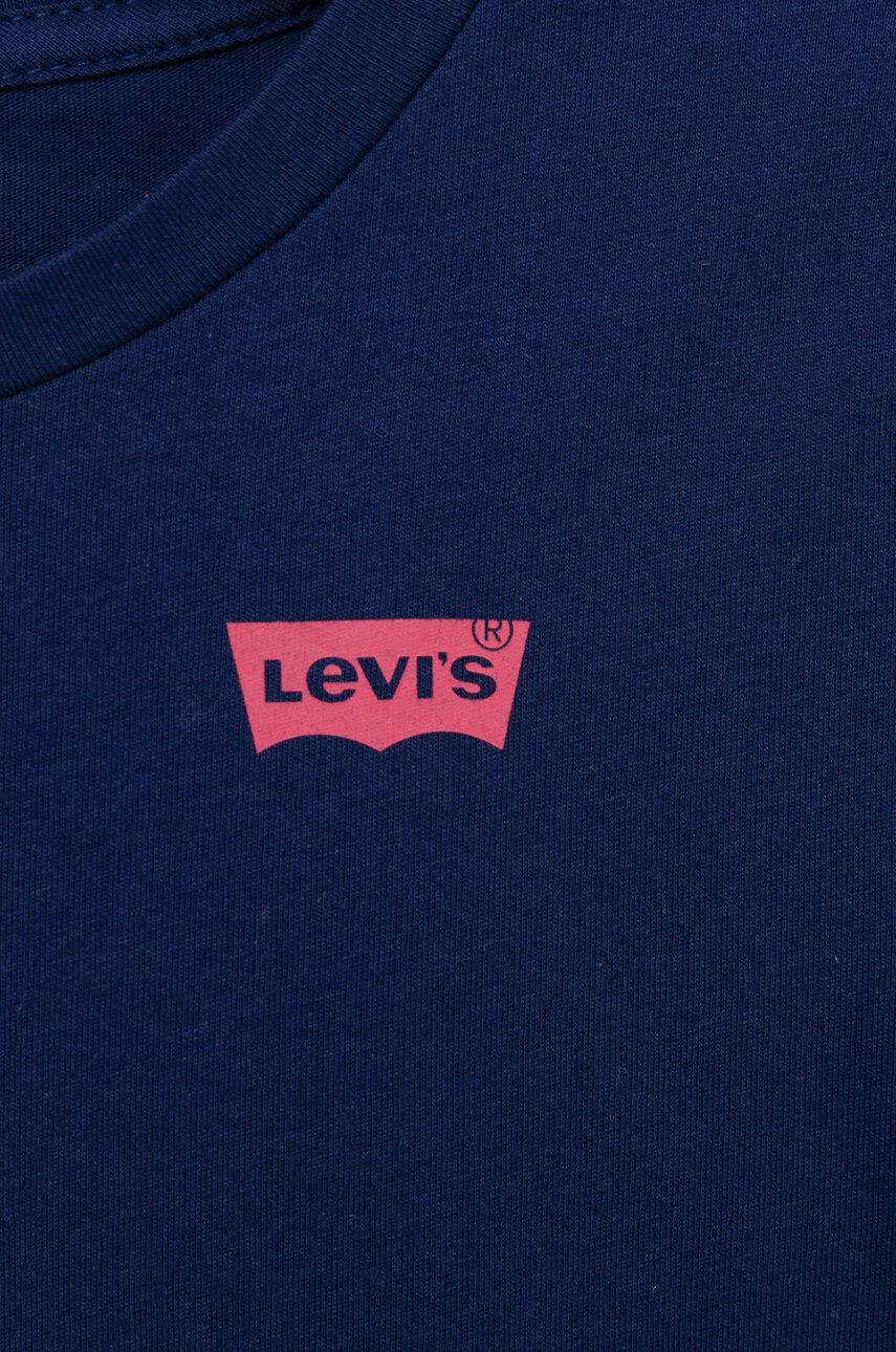 Levi's Dětské bavlněné tričko tmavomodrá barva - Pepit.cz