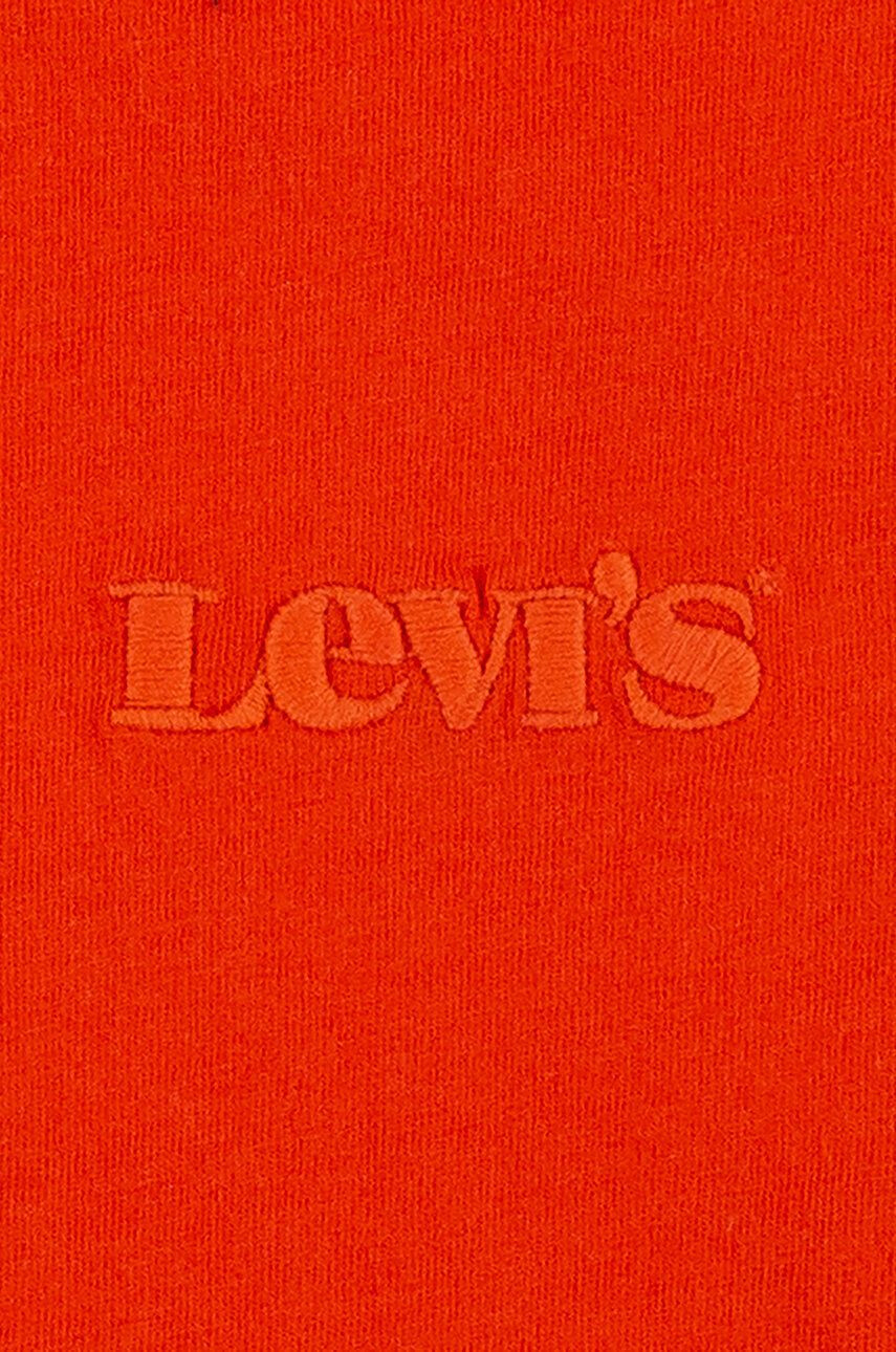 Levi's Dětské bavlněné tričko červená barva - Pepit.cz