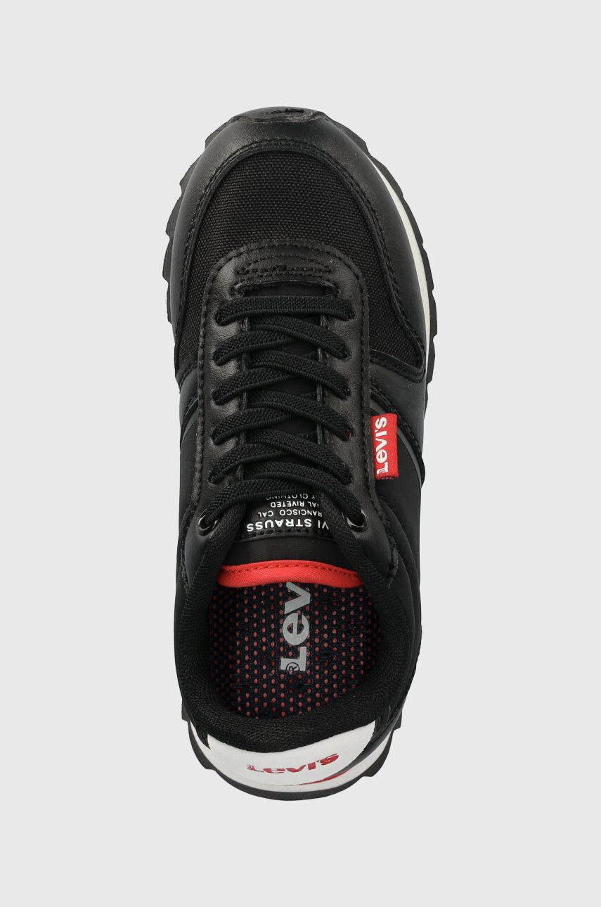 Levi's Dětské sneakers boty černá barva - Pepit.cz