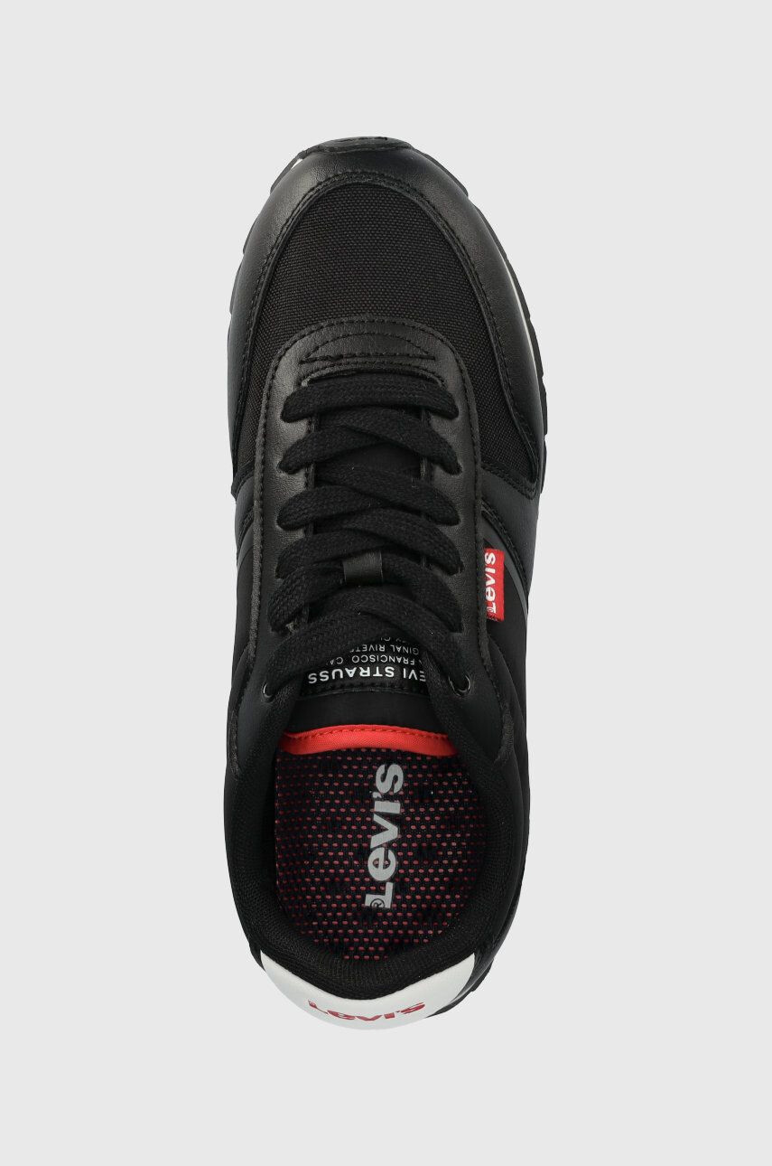 Levi's Dětské sneakers boty černá barva - Pepit.cz