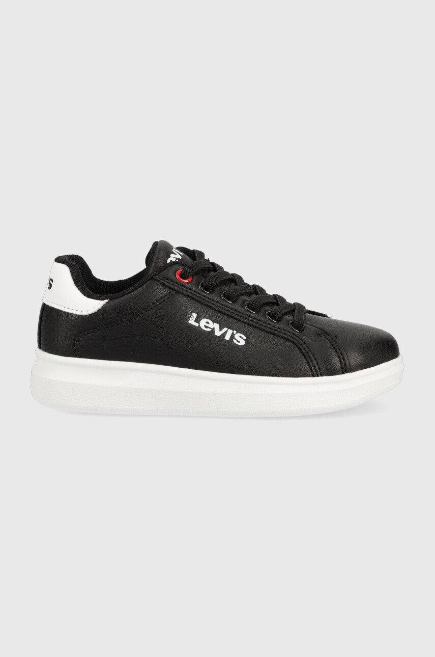 Levi's Dětské sneakers boty černá barva - Pepit.cz