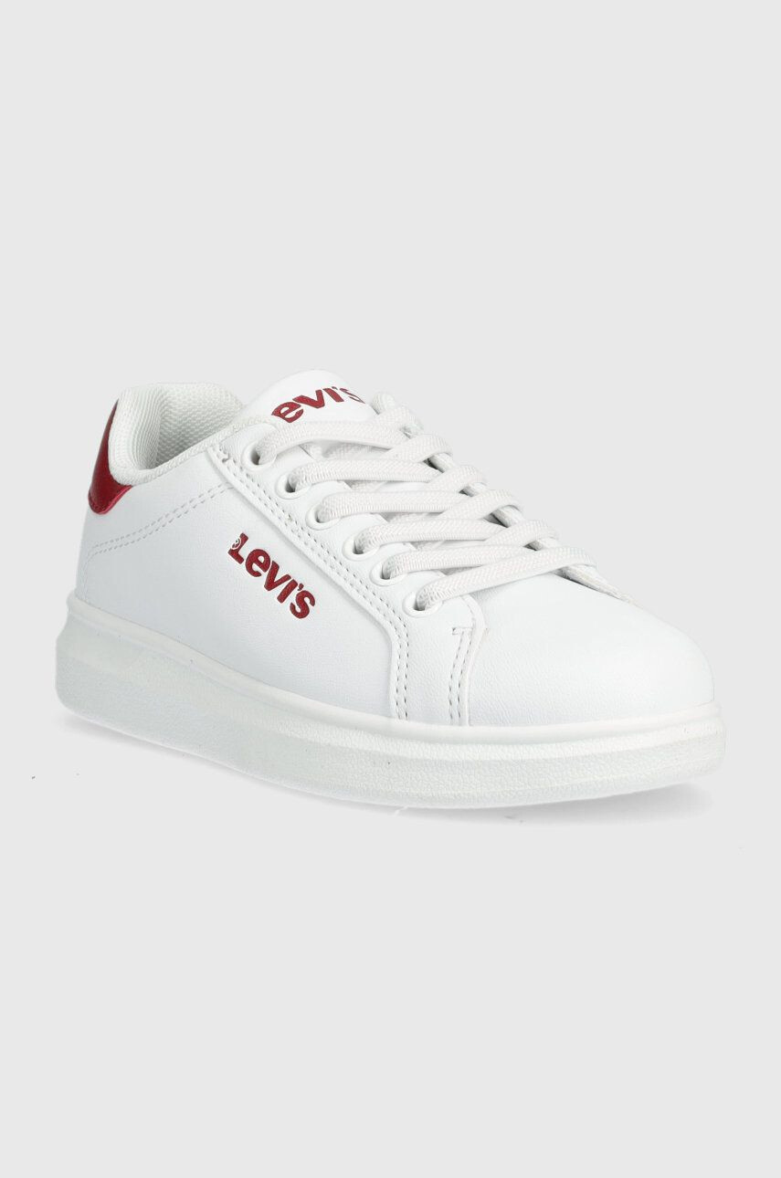 Levi's Dětské sneakers boty bílá barva - Pepit.cz