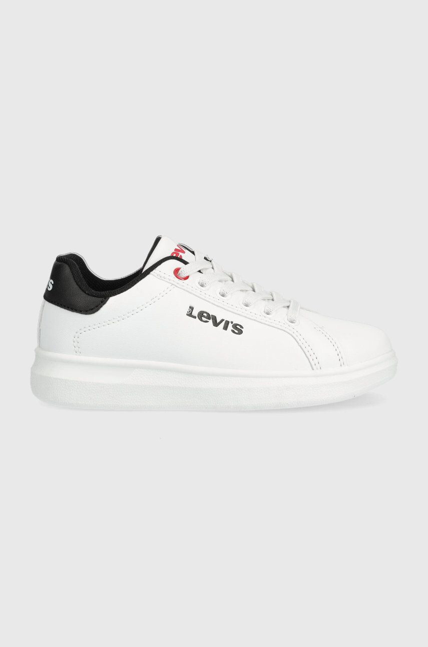 Levi's Dětské sneakers boty bílá barva - Pepit.cz