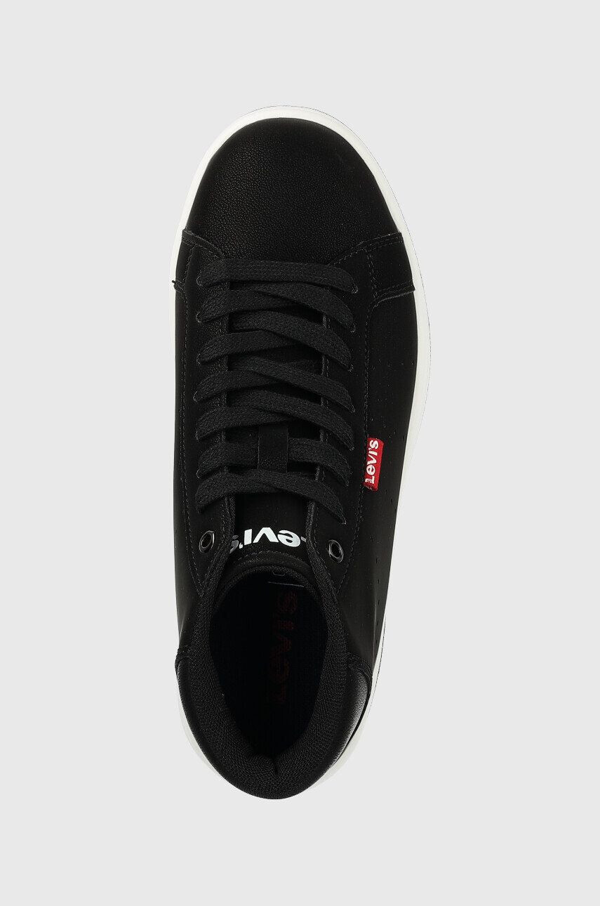 Levi's Dětské sneakers boty černá barva - Pepit.cz