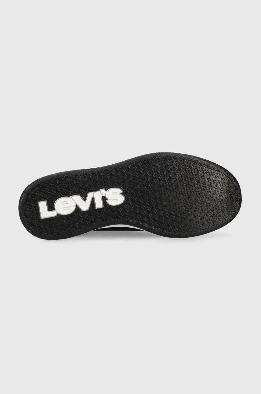 Levi's Dětské sneakers boty černá barva - Pepit.cz