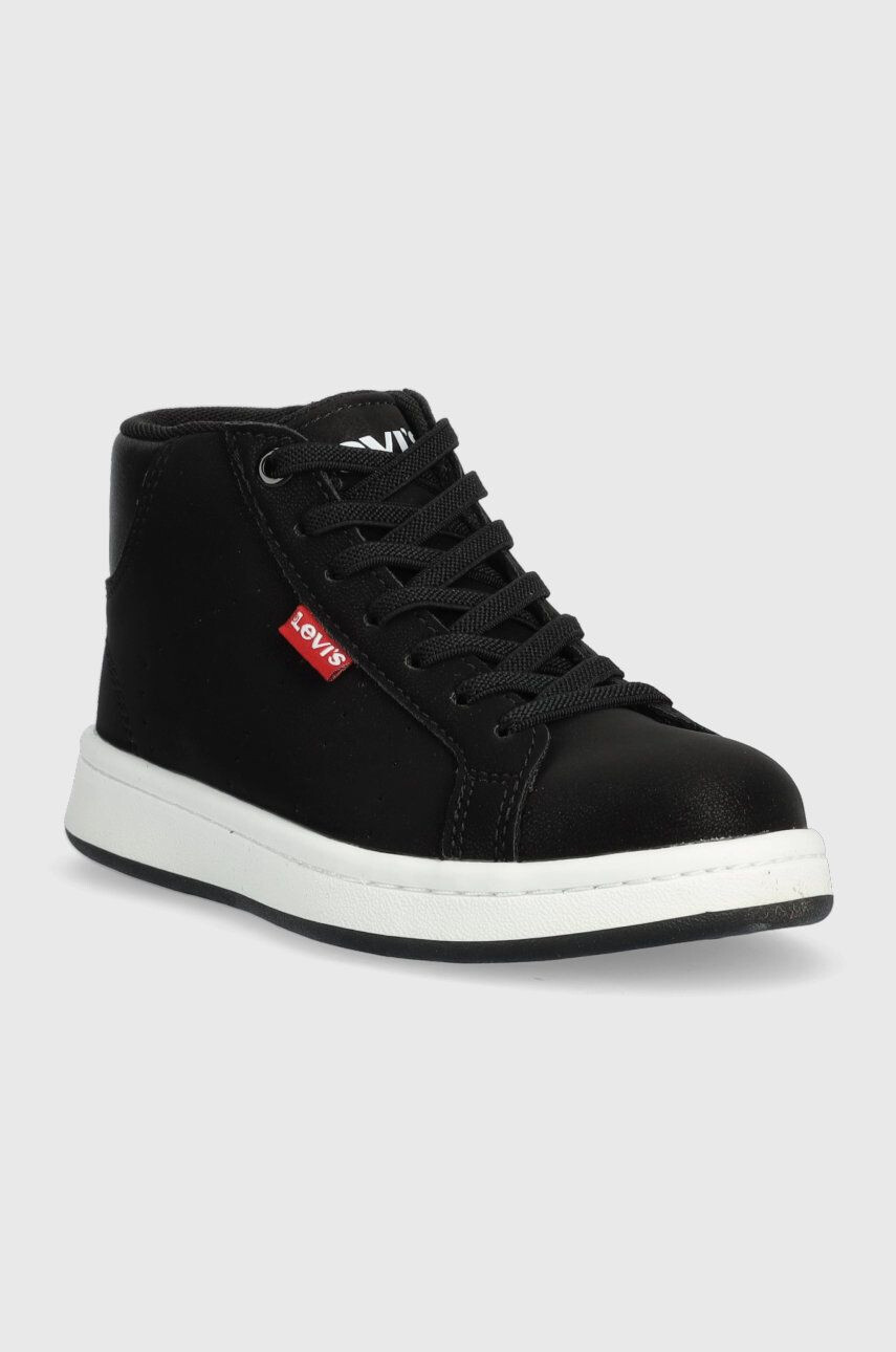 Levi's Dětské sneakers boty černá barva - Pepit.cz