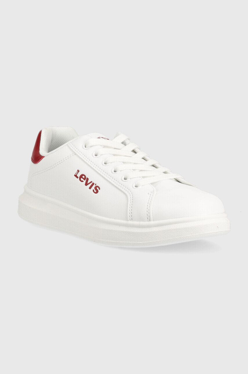 Levi's Dětské sneakers boty bílá barva - Pepit.cz