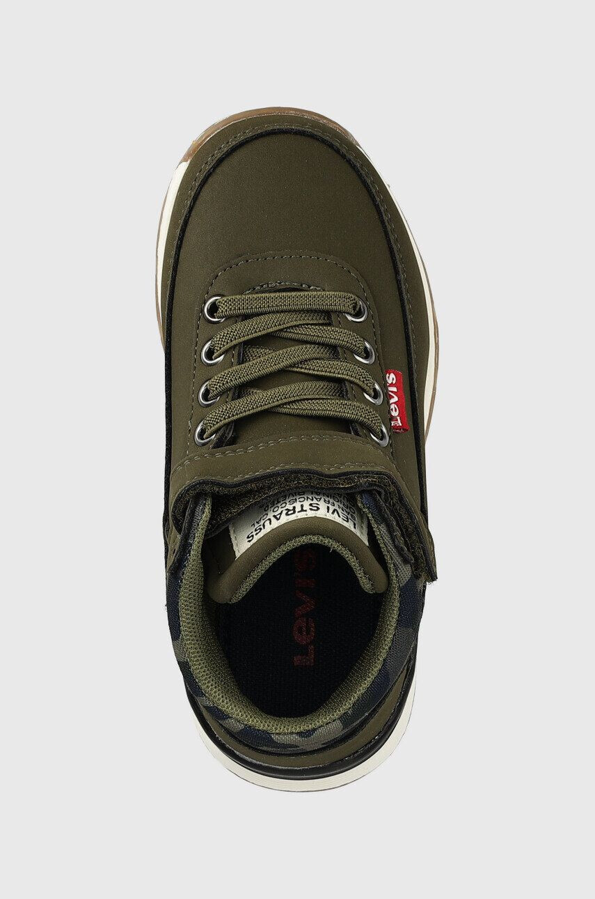 Levi's Dětské sneakers boty zelená barva - Pepit.cz