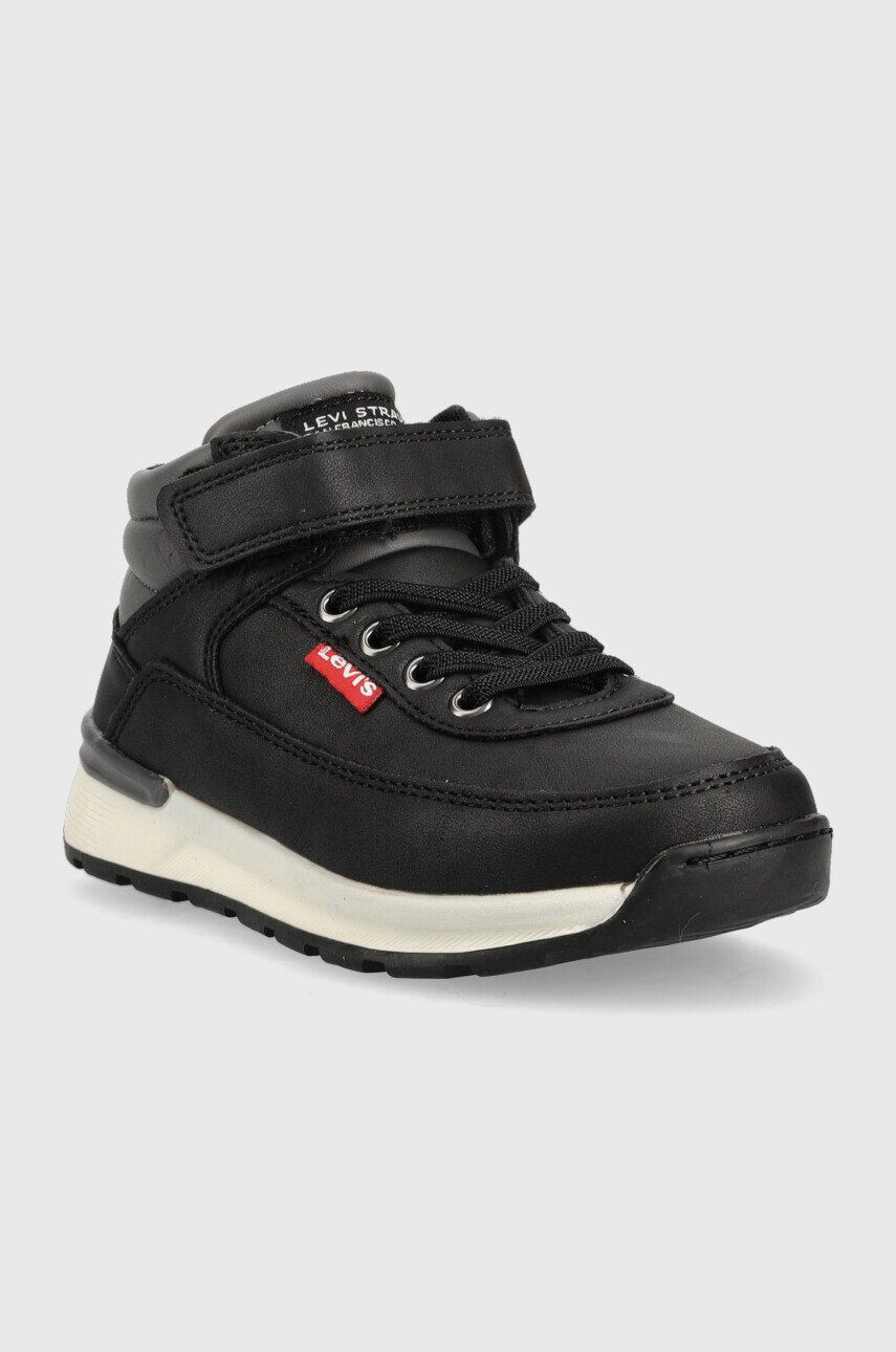 Levi's Dětské sneakers boty černá barva - Pepit.cz