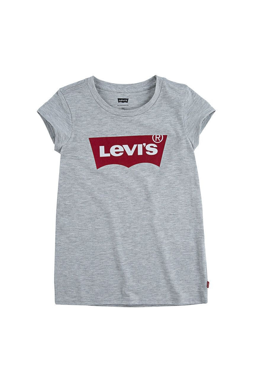 Levi's Dětské tričko šedá barva - Pepit.cz