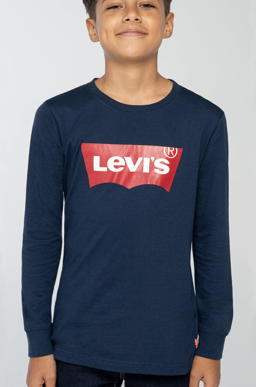 Levi's Dětské tričko s dlouhým rukávem bílá barva - Pepit.cz