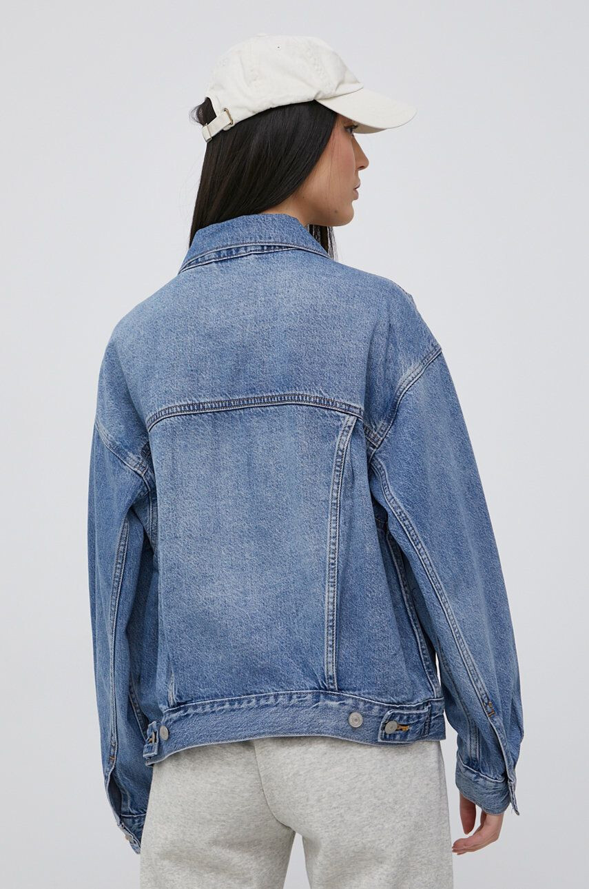 Levi's Džínová bunda dámská přechodná oversize A1743.0004-MedIndigoW - Pepit.cz