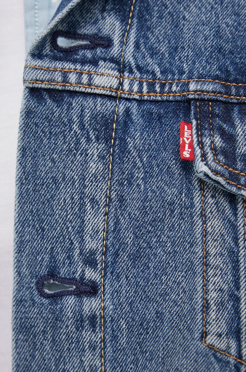 Levi's Džínová bunda pánská přechodná 72334.0574-MedIndigoW - Pepit.cz