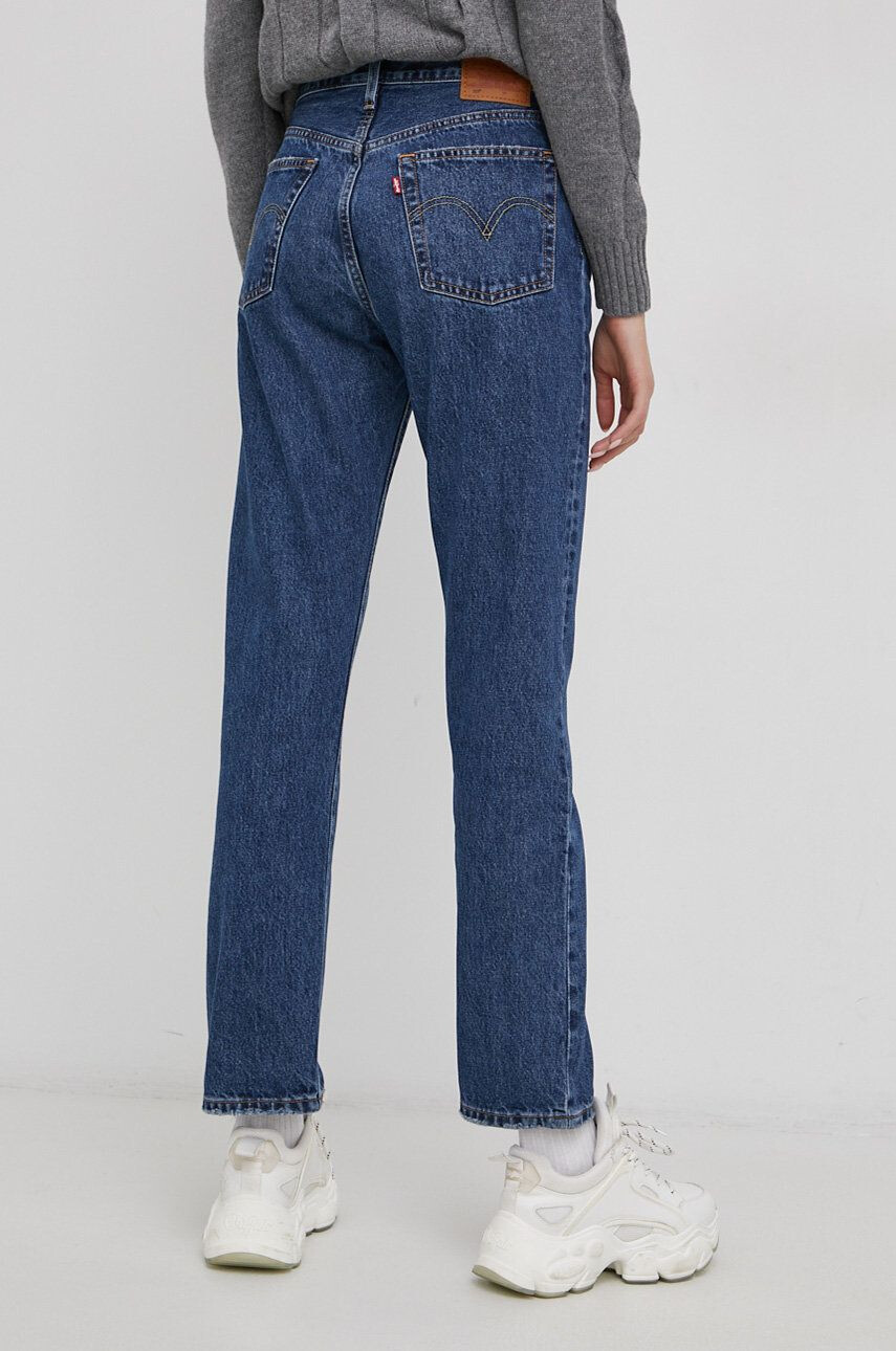 Levi's Džíny 501 dámské high waist 36200.0224-DarkIndig - Pepit.cz