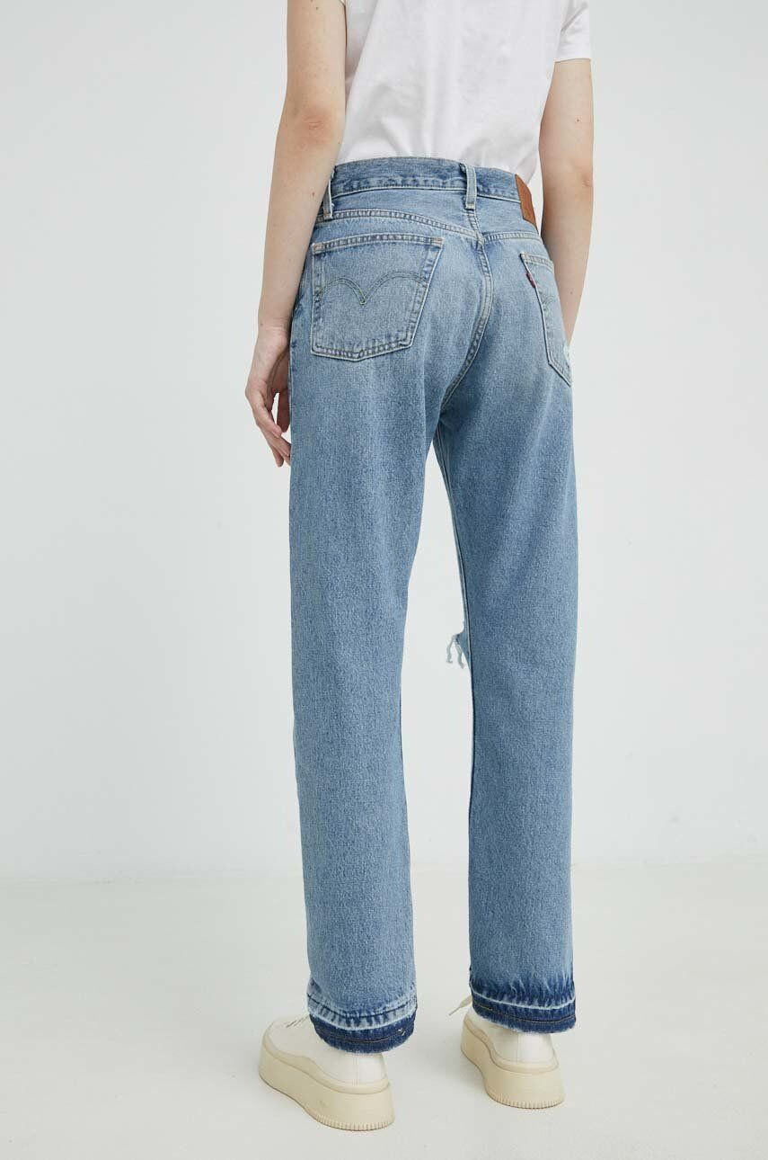 Levi's Džíny 501 Crop dámské high waist - Pepit.cz