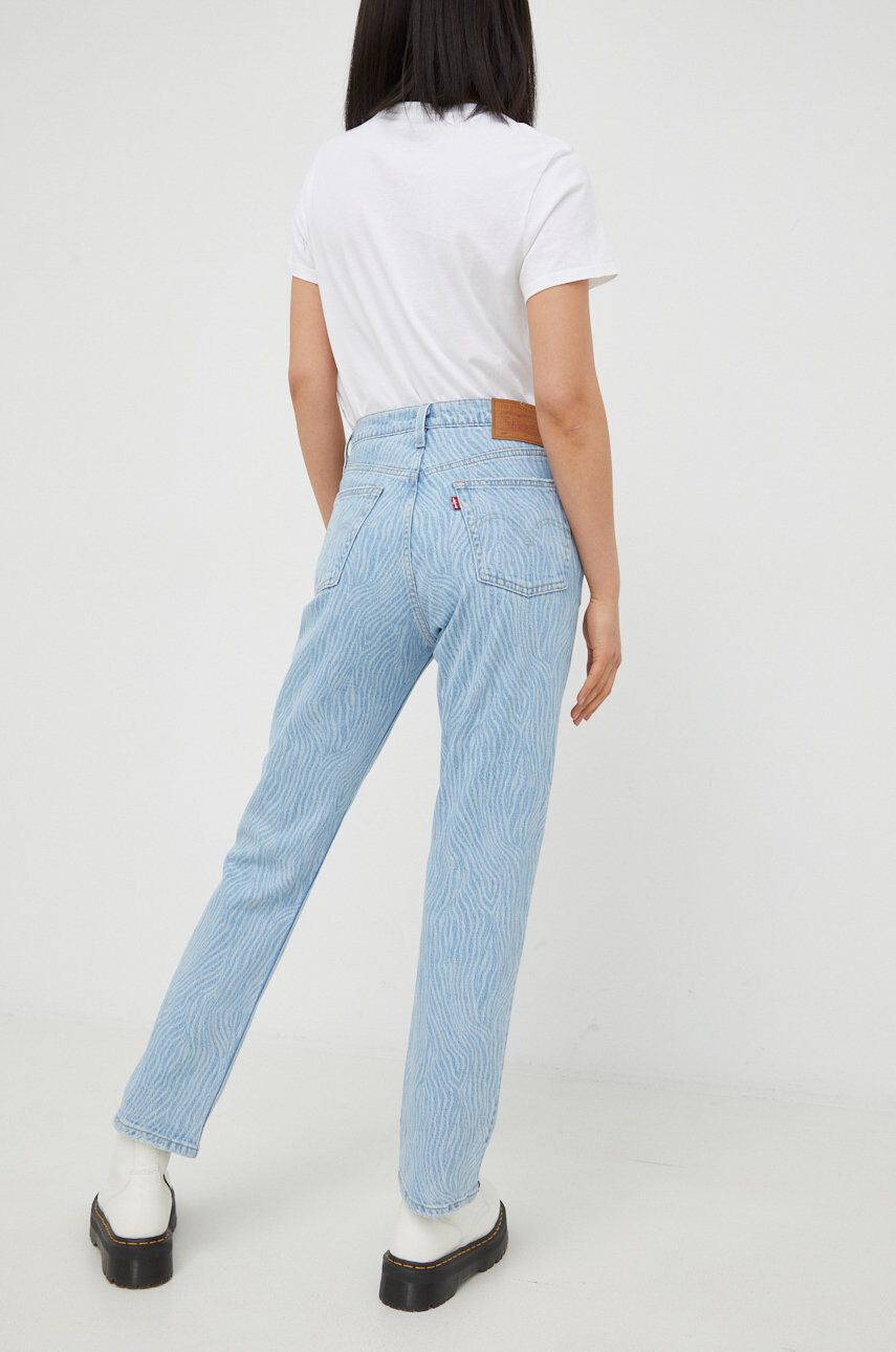 Levi's Džíny 501 Crop dámské high waist - Pepit.cz