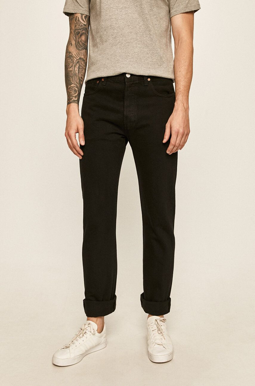 Levi's Džíny 501 Regular Fit 00501.0165-black - Pepit.cz