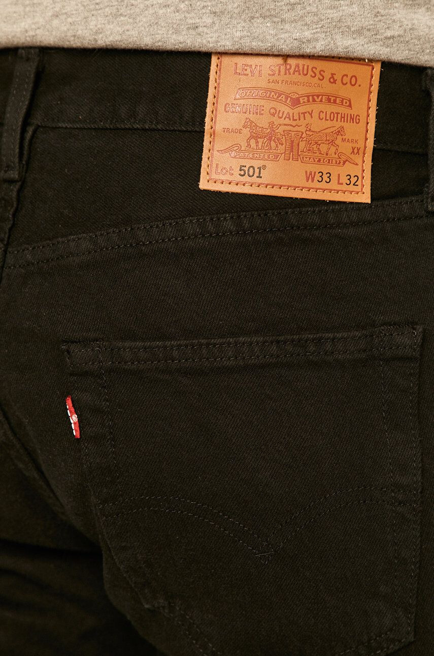 Levi's Džíny 501 Regular Fit 00501.0165-black - Pepit.cz