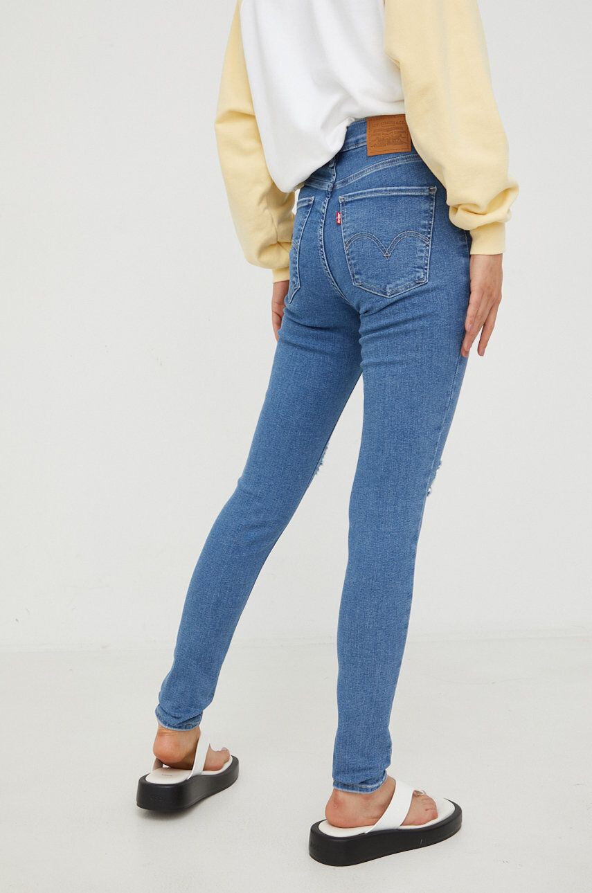 Levi's Džíny Mile High Super Skinny dámské high waist - Pepit.cz