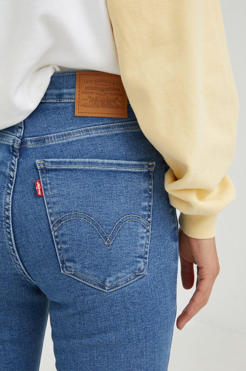 Levi's Džíny Mile High Super Skinny dámské high waist - Pepit.cz