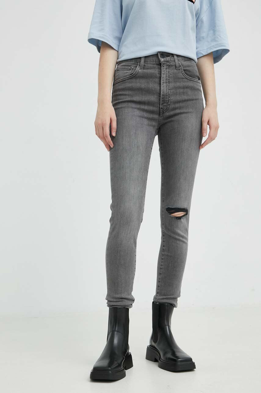 Levi's Džíny Mile High Super Skinny dámské high waist - Pepit.cz