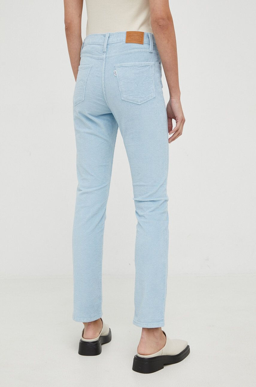 Levi's Kalhoty 724 High Rise Straight dámské přiléhavé high waist - Pepit.cz