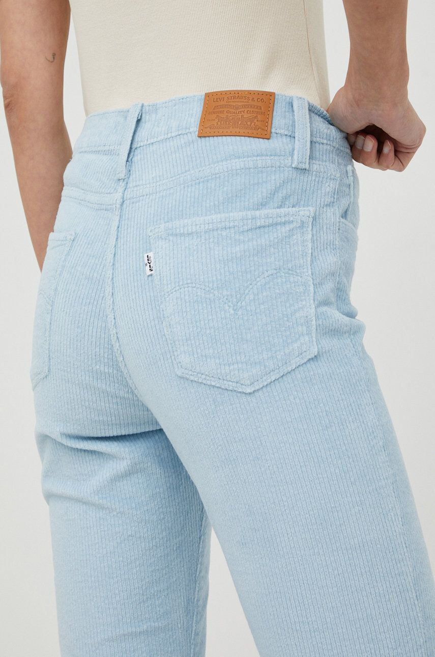 Levi's Kalhoty 724 High Rise Straight dámské přiléhavé high waist - Pepit.cz