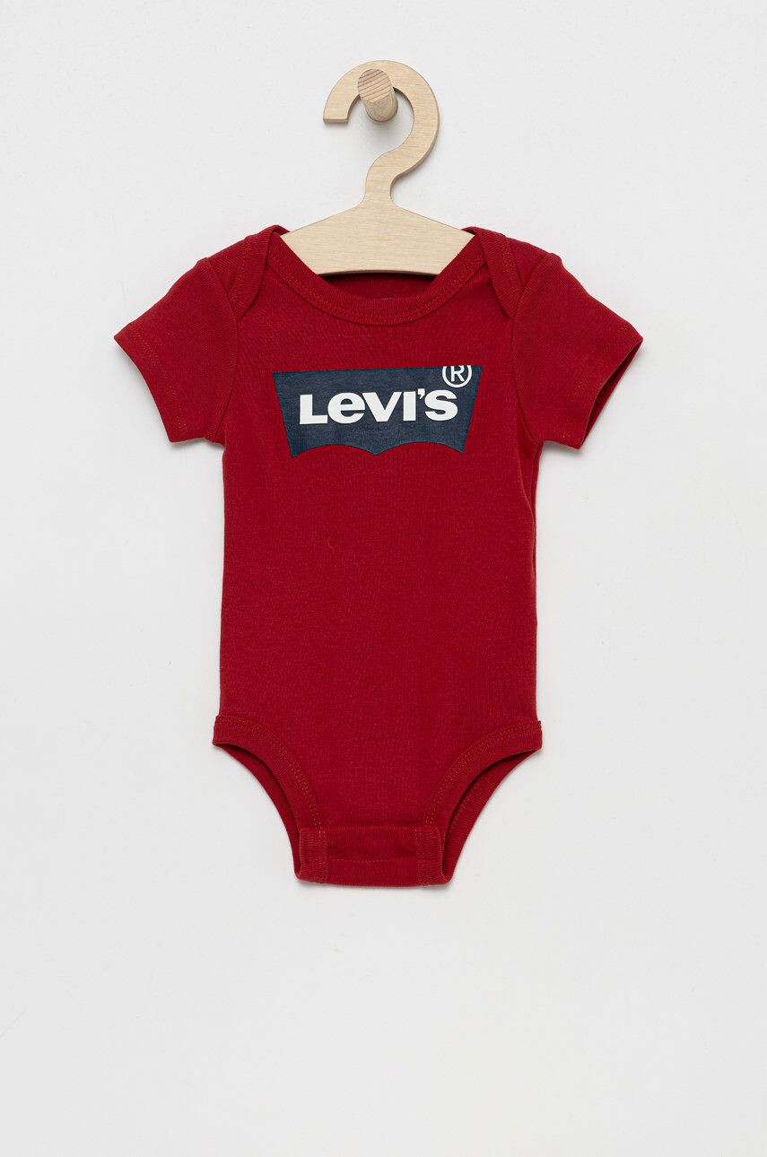 Levi's Kojenecký overal bílá barva - Pepit.cz