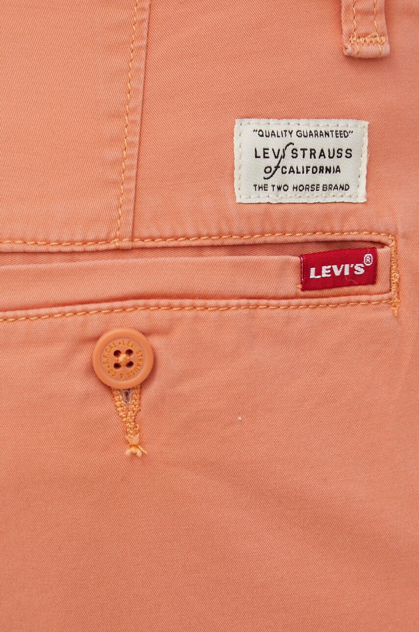 Levi's Kraťasy pánské oranžová barva - Pepit.cz