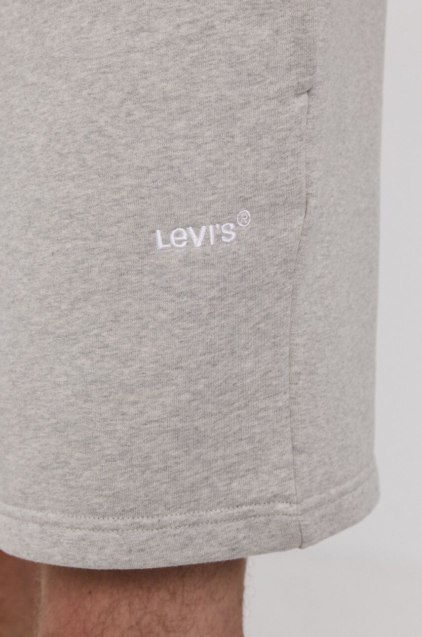 Levi's Kraťasy pánské šedá barva A1062.0000-Neutrals - Pepit.cz