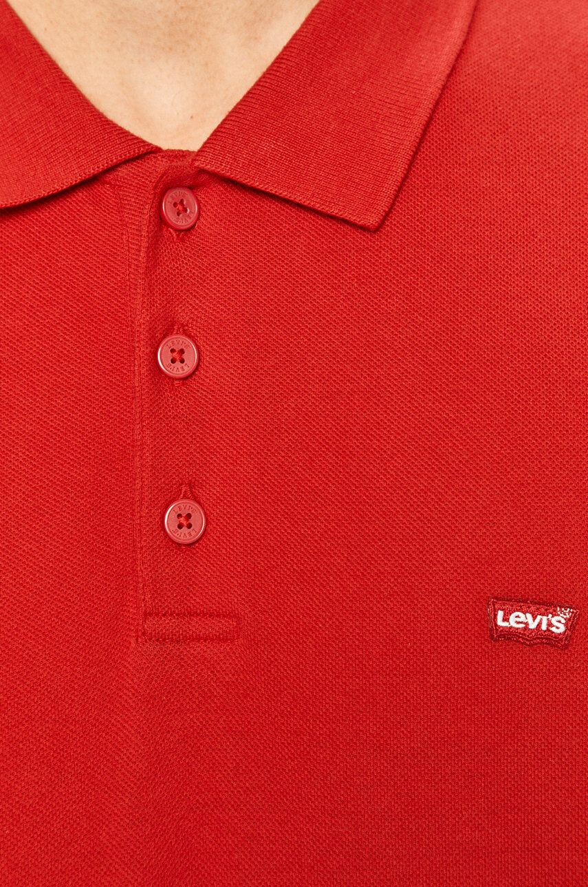 Levi's Polo tričko červená barva - Pepit.cz