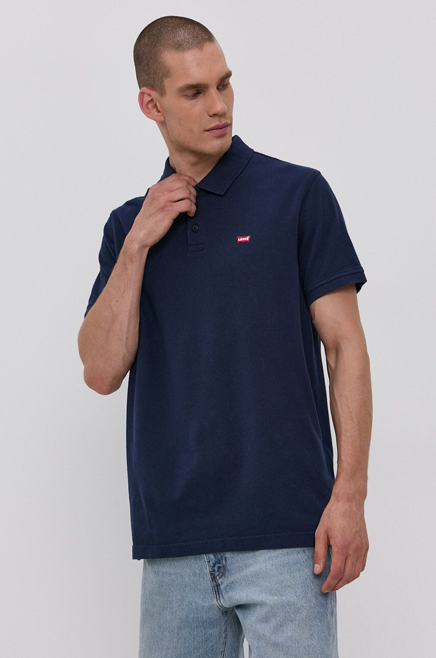 Levi's Polo tričko pánské tmavomodrá barva hladké 35883.0005-Blues - Pepit.cz